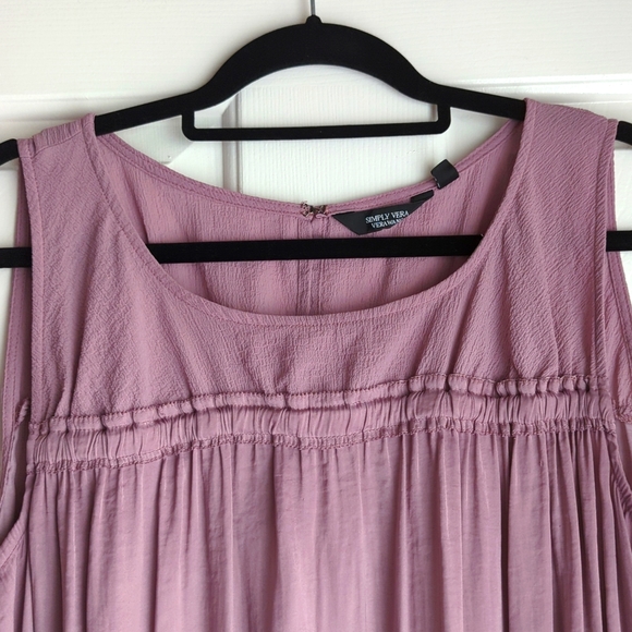 Simply Vera Vera Wang Sleeveless Top - Picture 4 of 8